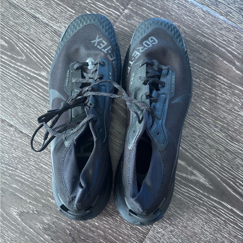 Nike GORE-TEX Men’s Black Trail Running Shoes Size 14 - Picture 6 of 8